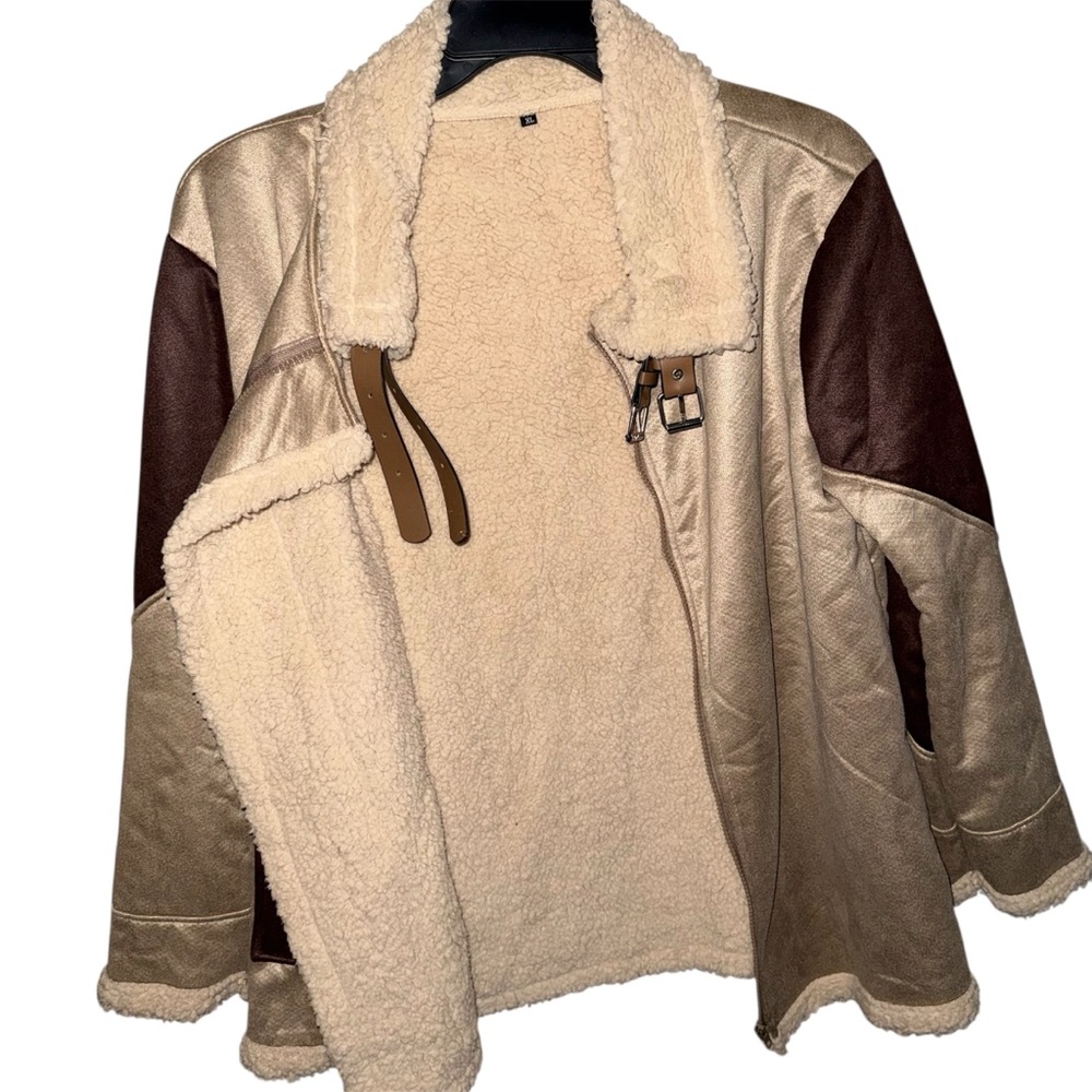 Teddy Suede Jacket - Picture 3 of 5